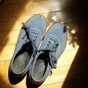 Vans blue sneakers